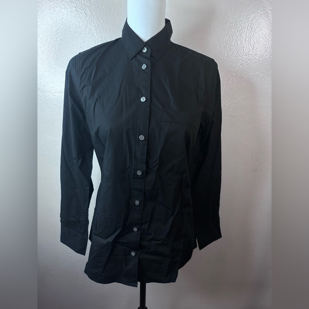 J.Crew Factory Button-up cotton poplin shirt in signature fit